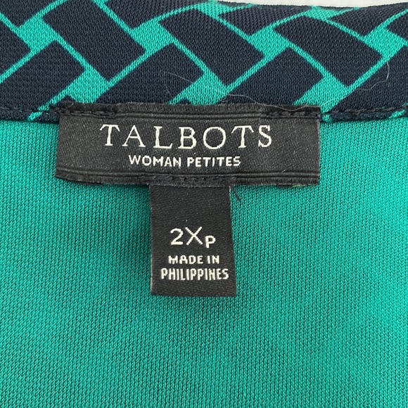 Talbots dress. Geometric pattern - Picture 4 of 4